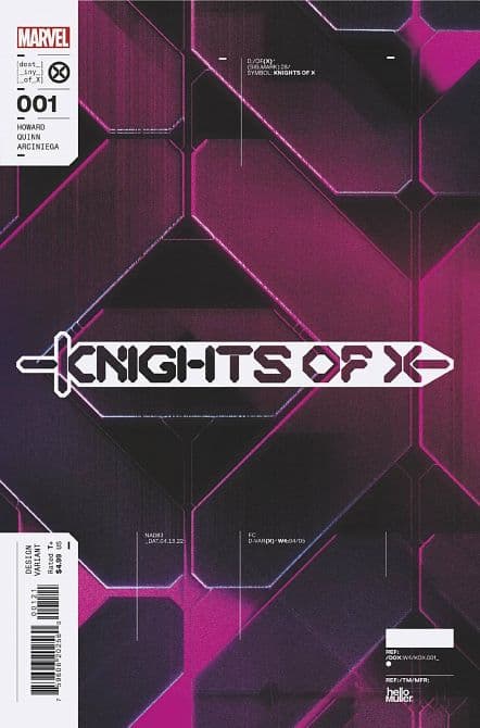 Cover Art for KNIGHTS OF X