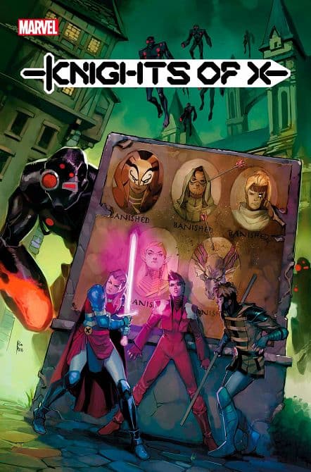 Cover Art for KNIGHTS OF X
