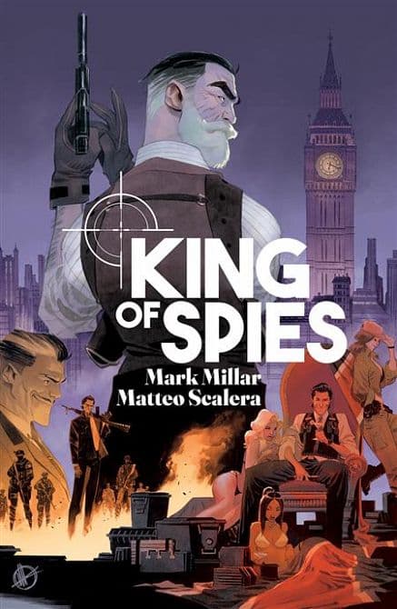 Cover Art for KING OF SPIES TP