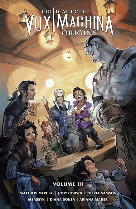 Cover Art for CRITICAL ROLE VOX MACHINA ORIGINS TP VOL 03
