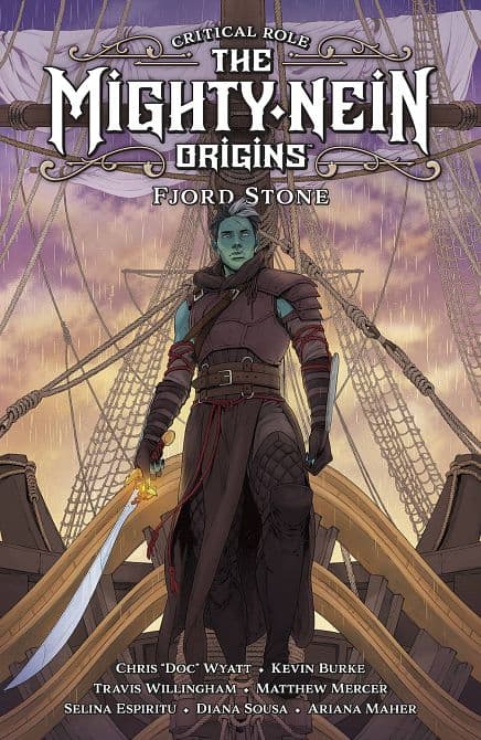Cover Art for CRITICAL ROLE MIGHTY NEIN ORIGINS FJORD HC