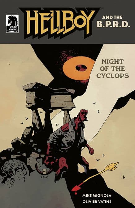 Cover Art for HELLBOY & BPRD NIGHT OF THE CYCLOPS ONE-SHOT CVR B