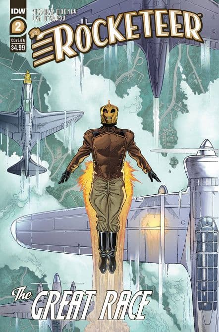 Cover Art for ROCKETEER THE GREAT RACE
