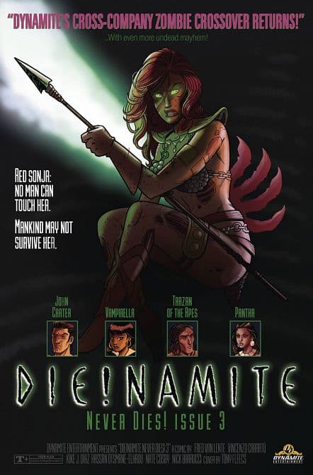 Cover Art for DIE! NAMITE NEVER DIES