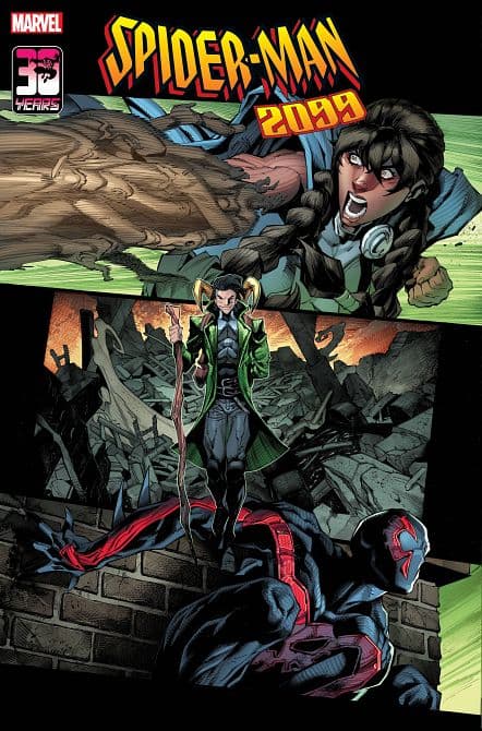 Cover Art for SPIDER-MAN 2099 EXODUS