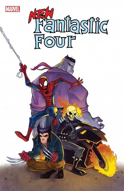 Cover Art for NEW FANTASTIC FOUR