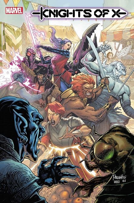 Cover Art for KNIGHTS OF X