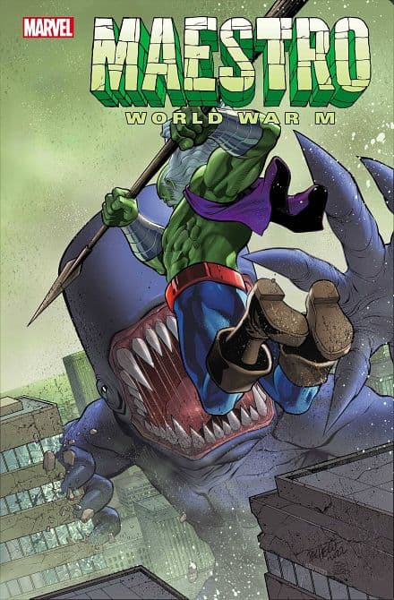 Cover Art for MAESTRO WORLD WAR M