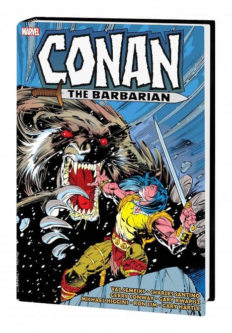 Cover Art for CONAN THE BARBARIAN ORIG MARVEL YRS OMNIBUS HC VOL 09 LEE CV