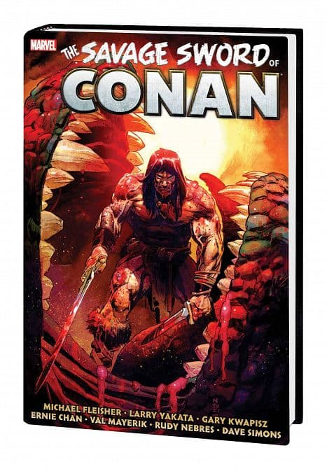 Cover Art for SAVAGE SWORD OF CONAN MARVEL YEARS OMNIBUS HC VOL 08 KLEIN C