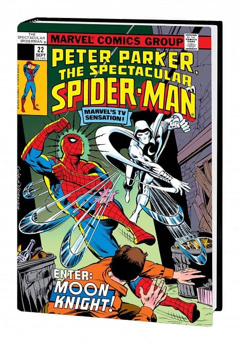 Cover Art for SPECTACULAR SPIDER-MAN OMNIBUS HC VOL 1 COCKRUM DM VARIANT