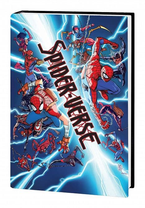 Cover Art for SPIDER-VERSE SPIDER-GEDDON OMNIBUS HC CAMUNCOLI DM VARIANT
