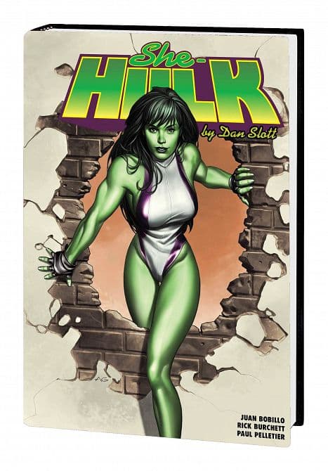 Cover Art for SHE-HULK BY DAN SLOTT OMNIBUS HC GRANOV VARIANT NEW PTG