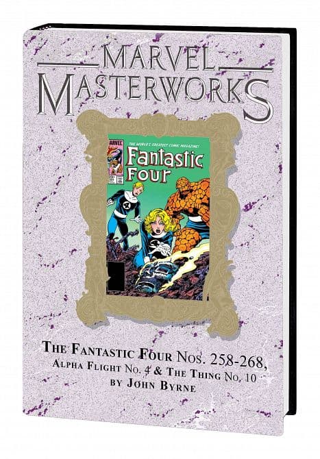 Cover Art for MARVEL MASTERWORKS FANTASTIC FOUR HC VOL 24 DM VARIANT EDITION