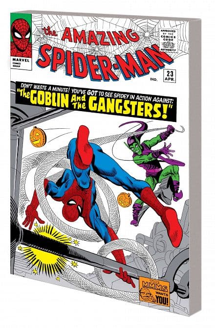 MIGHTY MARVEL MASTERWORKS: THE AMAZING SPIDER-MAN VOL. 03-THE GOBLIN AND THE GANGSTERS GN-TPB ORIGINAL COVER [ DM ONLY ]