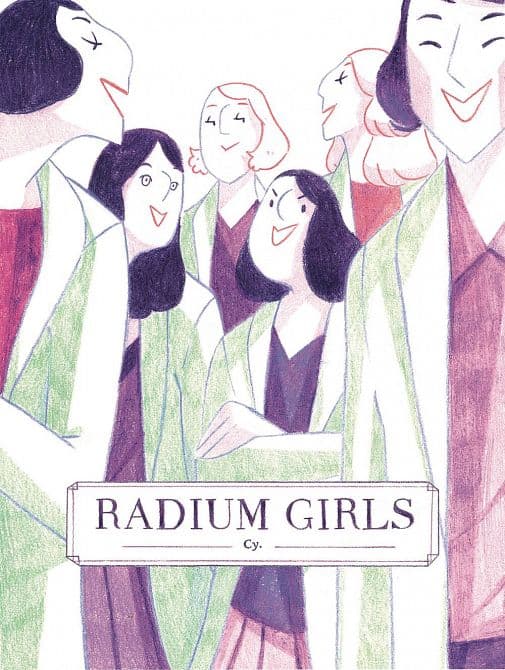 Cover Art for RADIUM GIRLS GN