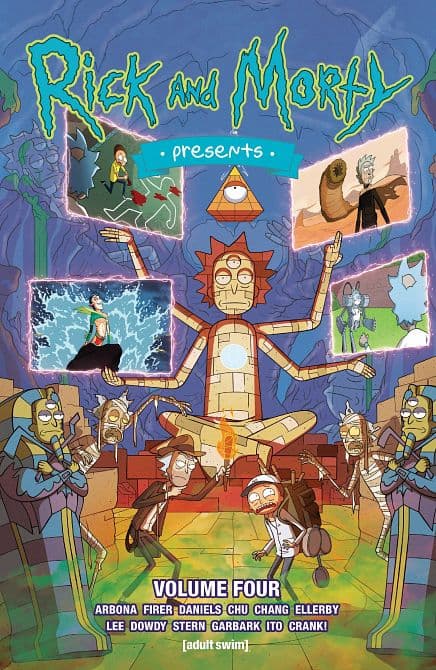Cover Art for RICK AND MORTY PRESENTS TP VOL 04