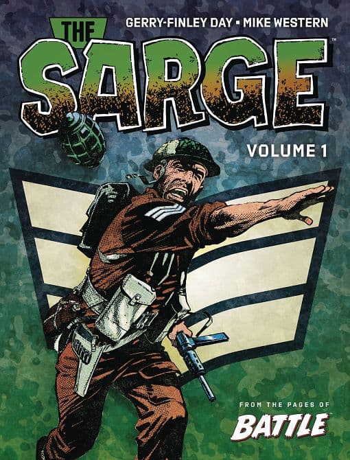 Cover Art for THE SARGE HC