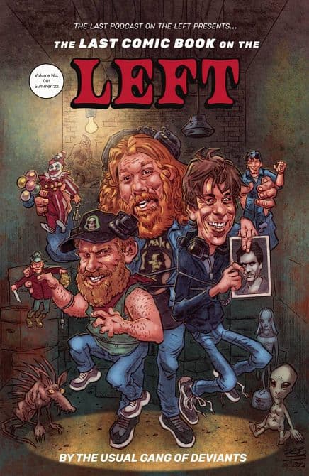 Cover Art for LAST COMIC BOOK ON THE LEFT TP