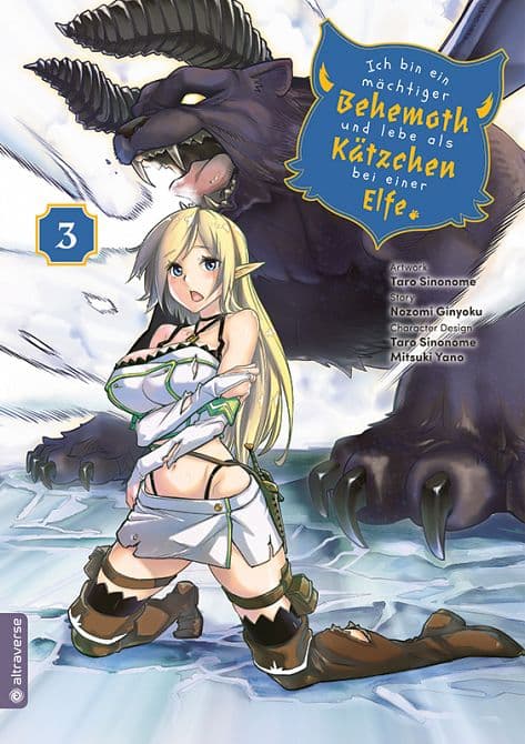 Cover Art for ICH BIN EIN MÄCHTIGER BEHEMOTH UND LEBE ALS KÄTZCHEN BEI EINER ELFE