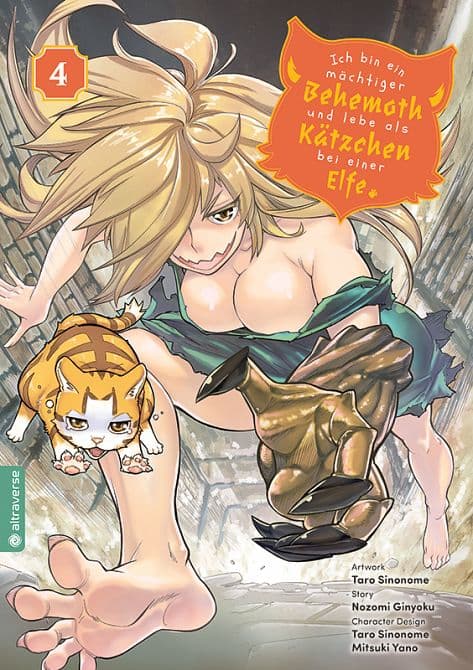 Cover Art for ICH BIN EIN MÄCHTIGER BEHEMOTH UND LEBE ALS KÄTZCHEN BEI EINER ELFE