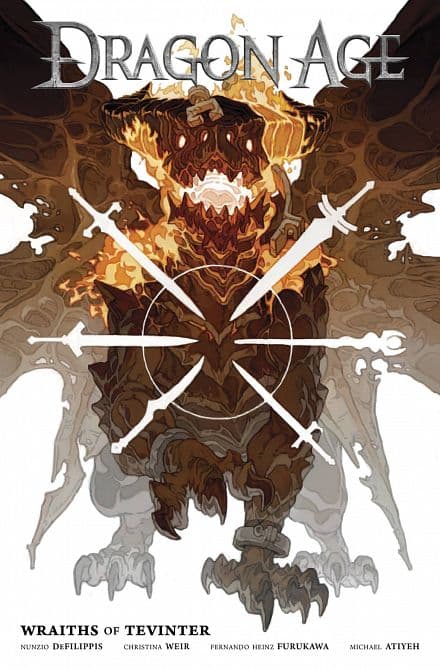 Cover Art for DRAGON AGE WRAITHS OF TEVINTER HC