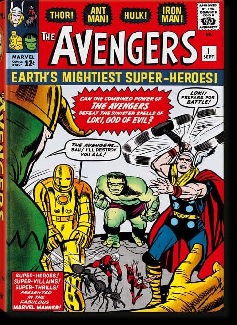 Cover Art for THE MARVEL COMICS LIBRARY AVENGERS