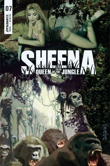 Cover Art for SHEENA QUEEN JUNGLE ( 2021-2022 )