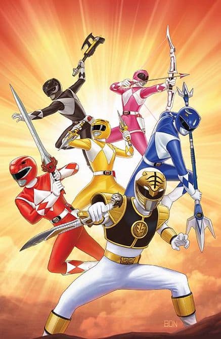 Cover Art for MIGHTY MORPHIN