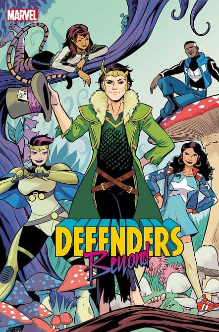Cover Art for DEFENDERS BEYOND