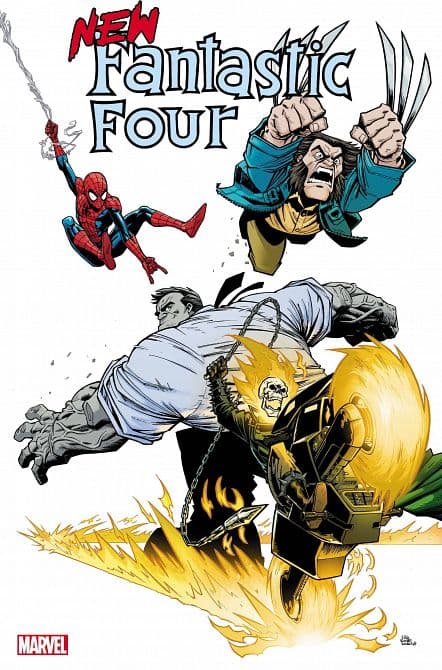 Cover Art for NEW FANTASTIC FOUR