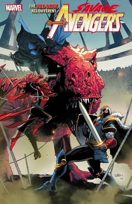 Cover Art for SAVAGE AVENGERS
