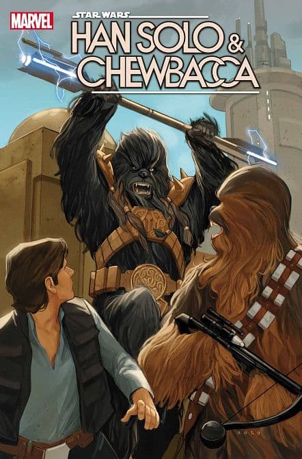 Cover Art for STAR WARS HAN SOLO CHEWBACCA