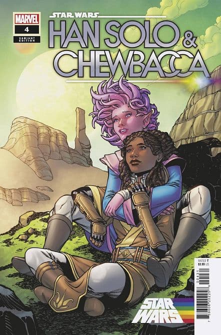 Cover Art for STAR WARS HAN SOLO CHEWBACCA