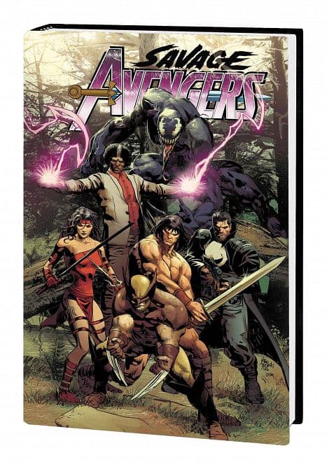 Cover Art for SAVAGE AVENGERS GERRY DUGGAN OMNIBUS HC DEODATO JR DM VARIANT