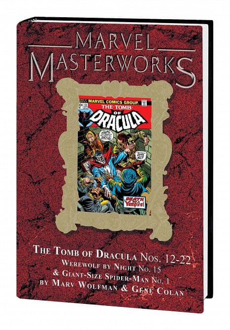 Cover Art for MARVEL MASTERWORKS TOMB DRACULA HC VOL 02 DM VARIANT EDITION 332