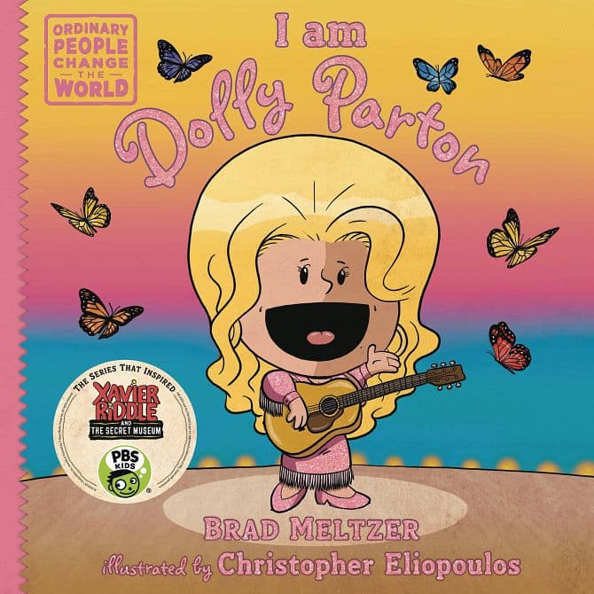 Cover Art for I AM DOLLY PARTON YR HC