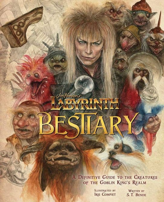 Cover Art for JIM HENSONS LABYRINTH BESTIARY DEFINITIVE GUIDE HC