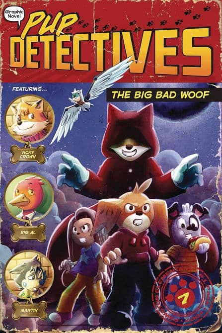 Cover Art for PUP DETECTIVE HC GN VOL 07 BIG BAD WOOF