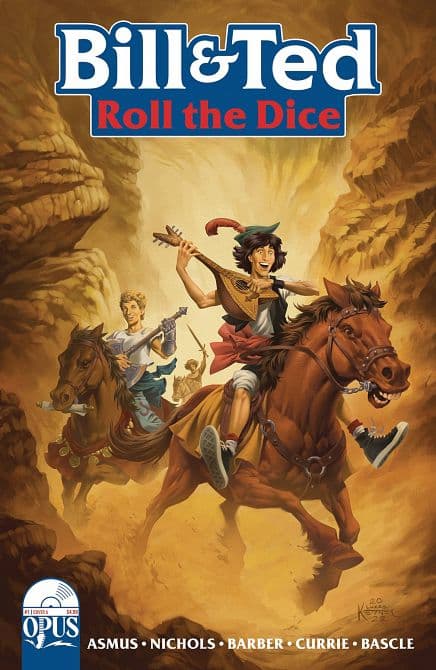 Cover Art for BILL & TED ROLL DICE