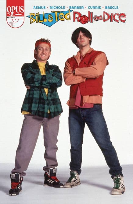 Cover Art for BILL & TED ROLL DICE