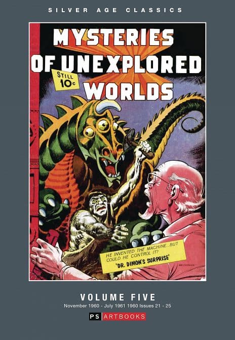 Cover Art for SILVER AGE CLASSICS MYSTERIES UNEXPLORED WORLDS HC VOL 05