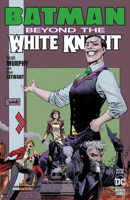 Cover Art for BATMAN BEYOND THE WHITE KNIGHT