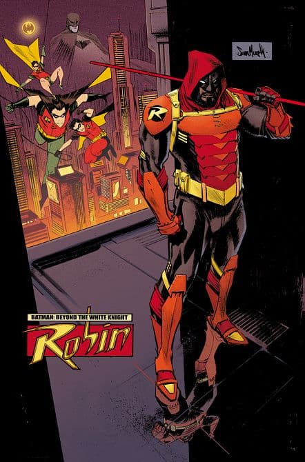 Cover Art for BATMAN BEYOND THE WHITE KNIGHT