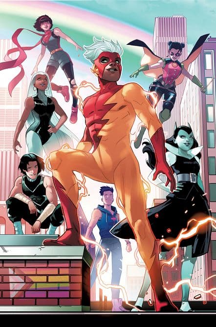 Cover Art for MULTIVERSITY TEEN JUSTICE