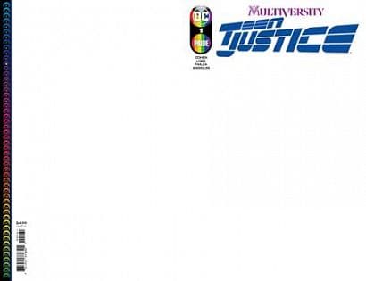 Cover Art for MULTIVERSITY TEEN JUSTICE