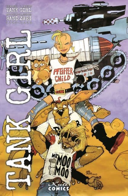 Cover Art for TANK GIRL COLOUR CLASSICS