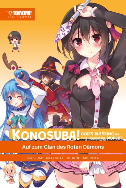 Cover Art for KONOSUBA! GOD’S BLESSING ON THIS WONDERFUL WORLD LIGHT NOVEL