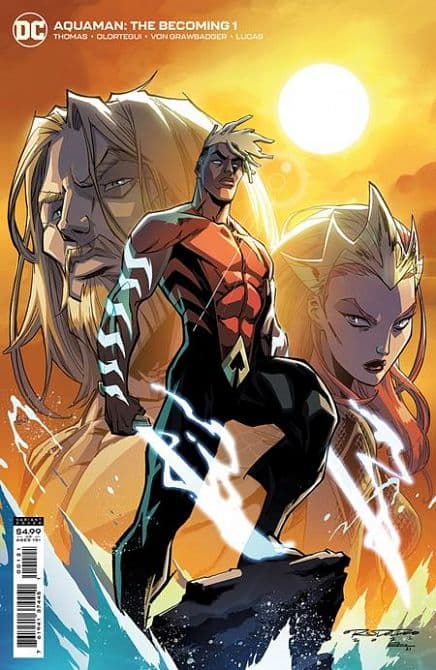 Cover Art for AQUAMAN THE BECOMING ( 2021-2022 )