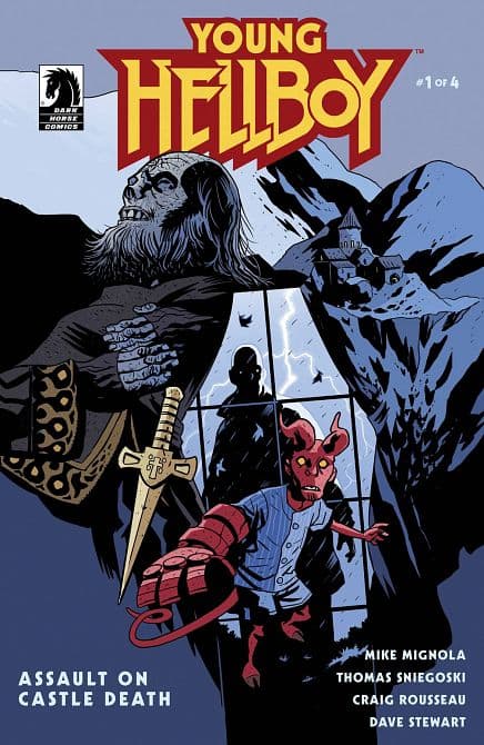Cover Art for YOUNG HELLBOY ASSAULT ON CASTLE DEATH